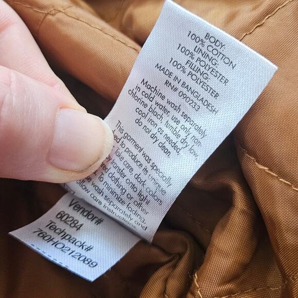 PacSun Brown Corduroy Shacket  Size XS/S - Picture 7 of 7